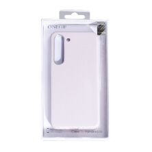 Накладка Onegif Leather Case для Samsung S23 Plus Purple