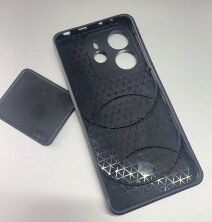 Armor Case With Curtain for Xiaomi Redmi Note 14 4G (Global Version) Чорний