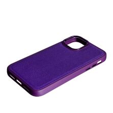 Накладка Leather Case для Apple iPhone 15 Violet