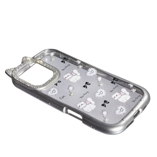 Силікон Cute Case для Apple iPhone 16 Pro Tea Party