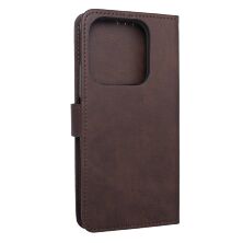 Flip Cover "Business" для Xiaomi Redmi Note 14 (4G) (UA/EUROPE) Dark Brown