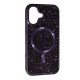 Накладка Diamond Magsafe для Apple iPhone 16 Dark Violet