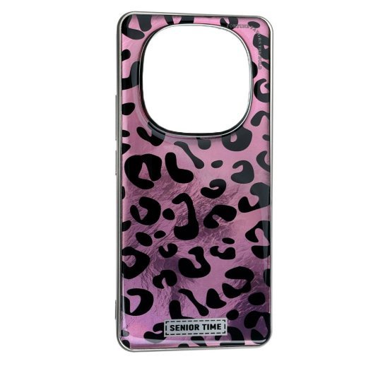 Накладка Leopard Case для Xiaomi Redmi Note 14 Pro (4G) Pink