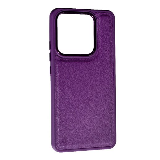 Накладка Leather Case для Xiaomi Redmi Note 13 (4G) Violet