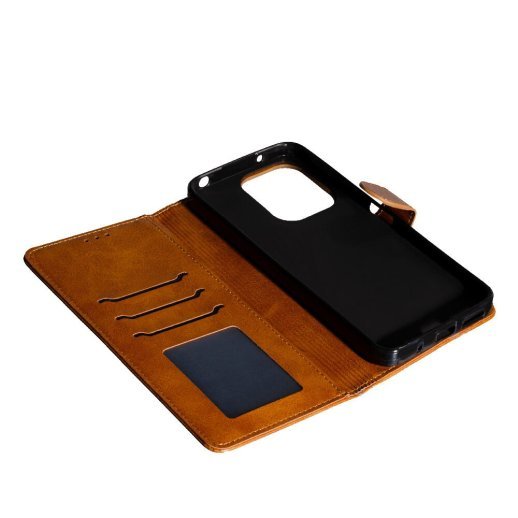 Flip Cover "Business" для Xiaomi Redmi 13/Poco M6 Brown