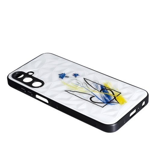 Накладка Prisma UA для Samsung A26 Ukraine with flowers