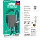 Мережевий зарядний пристрій BOROFONE BAS11A USB 10.5W + кабель USB - LIGHTNING, чорний