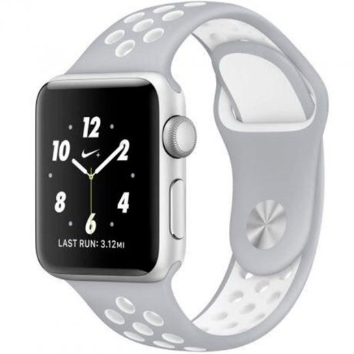 Ремінець силіконовий NIKE для Apple Watch 38 | 40 | 41 мм LARGE SIZE