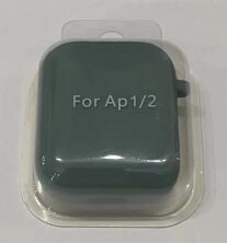 Чохол AirPods 2 Full Case with Microfiber Pine Needle Green