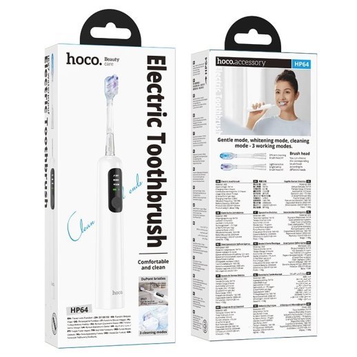 Електрична зубна щітка HOCO HP64, білий