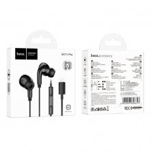 Дротові навушники HOCO M111 PRO Primero Lightning, чорний