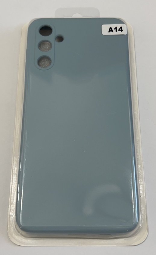 Чохол Silicone Case for Samsung A14 (A145F) No Logo Dark Blue