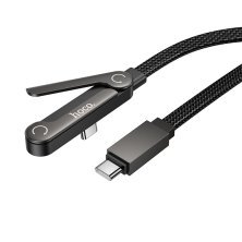USB-C кабель Hoco U150 Type-C to Type-C 60 Вт 1,20 м.,чорний