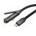 USB-C кабель Hoco U150 Type-C to Type-C 60 Вт 1,20 м.,чорний