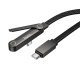 USB-C кабель Hoco U150 Type-C to Type-C 60 Вт 1,20 м.,чорний