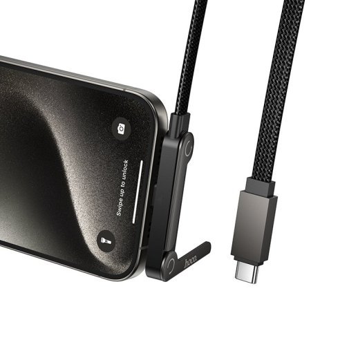 USB-C кабель Hoco U150 Type-C to Type-C 60 Вт 1,20 м.,чорний