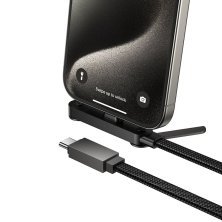 USB-C кабель Hoco U150 Type-C to Type-C 60 Вт 1,20 м.,чорний