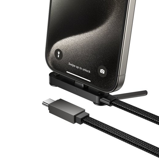 USB-C кабель Hoco U150 Type-C to Type-C 60 Вт 1,20 м.,чорний
