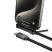 USB-C кабель Hoco U150 Type-C to Type-C 60 Вт 1,20 м.,чорний
