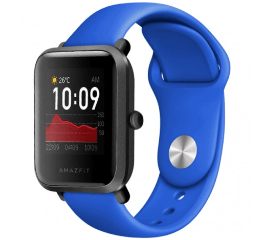 Ремінець для Xiaomi Amazfit Bip Apple Watch Design 20mm Purple Red(14)