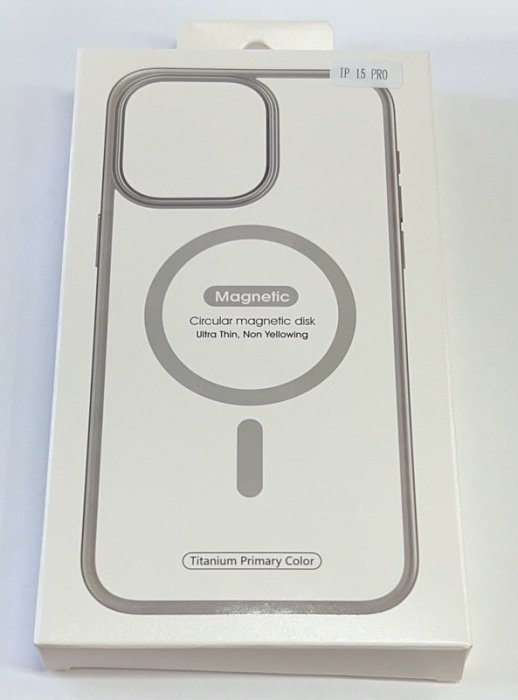 Чехол PS Case Apple iPhone 15 Pro  Titanium Black