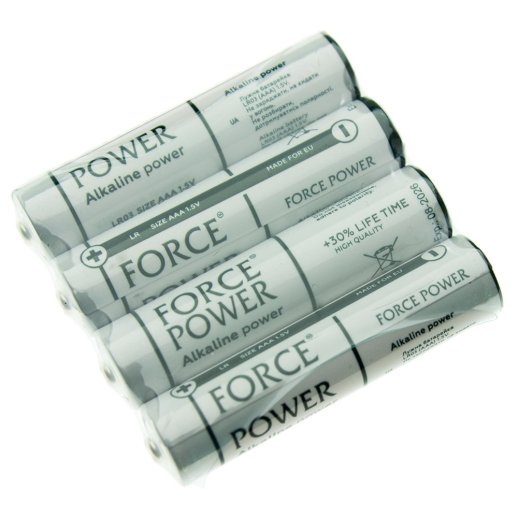 Батарейка AAA лужна FORCE POWER LR03 1.5V, 4 штуки