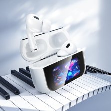 Беспроводные наушники HOCO EW79 Bright true wireless ANC touch screen, белый