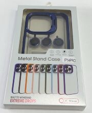 Чехол Metal Stand Case Apple Iphone 14 Pro Blue 3