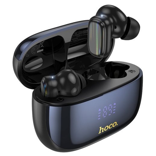 Бездротові навушники HOCO EQ20 Rhyme ANC+ENC noise reduction, чорний