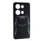 Накладка Fashion Mix для Xiaomi Redmi Note 13 Pro (4G) /Poco M6 Pro (4G) Black Cat