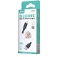 USB Cable Avantis AC-88i 0.25m 6A Silicone lightning Black/White