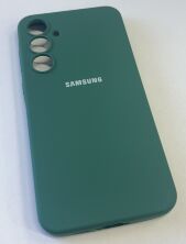 Чохол Silicone Case for Samsung A55 Dark Green