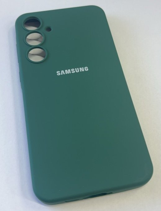 Чохол Silicone Case for Samsung A55 Dark Green