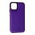 Накладка Leather Case для Apple iPhone 11 Violet