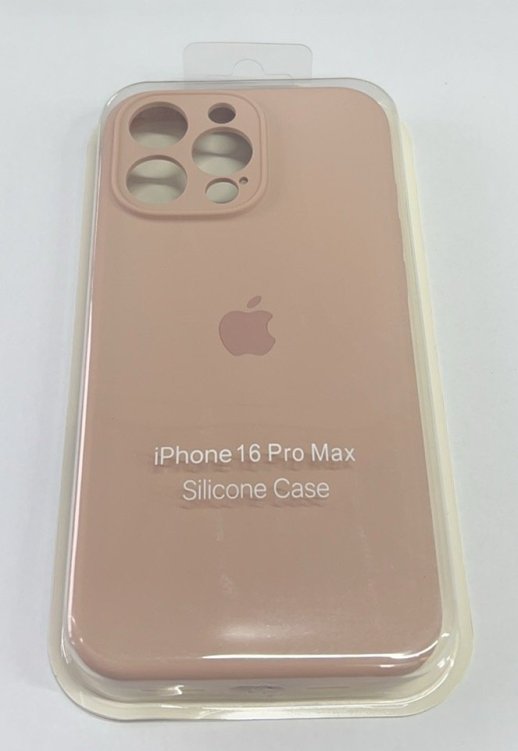 Чехол Silicone Case Copy Apple iPhone 16 ProMax Square Orange, 52