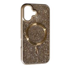 Накладка Diamond Magsafe для Apple iPhone 16 Gold