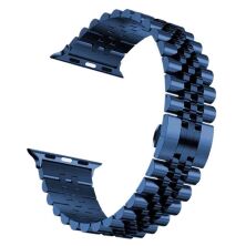 Ремінець металевий для годинника APPLE WATCH 38MM / 40MM / 41MM two-color 1 link 5 lines Metal BLUE