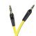 Кабель BOROFONE BL6 AUX jack 3.5 мм - jack 3.5 мм 1МЕТР ЖОВТИЙ