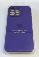 Чехол Silicone Case Copy Apple iPhone 15 Pro Max Square