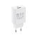 Мережевий зарядний пристрій BOROFONE BA21A Long journey single port QC3.0 charger, БІЛИЙ