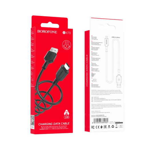 USB Cable Borofone BX70 Micro 1m