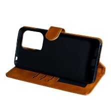 Flip Cover "Business" для Xiaomi Redmi 13C/Poco C65 Brown