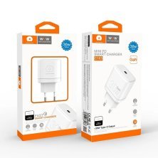 Мережевий зарядний пристрій WUW C163 GaN TYPE-C PD 30W
