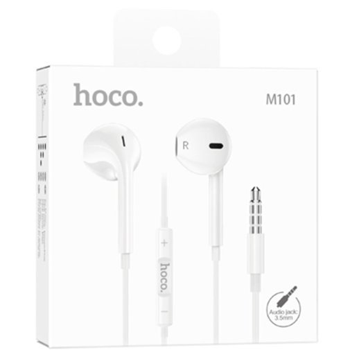 Дротова гарнiтура HOCO M101 БIЛИЙ