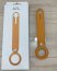 Airtag Leather Loop Yellow