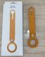 Airtag Leather Loop Yellow