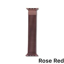 Ремінець для Apple Watch Milanese Loop 42/44mm Rose Red