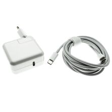 Блок живлення для MacBook APPLE AE30 Type-C PD 30W 20V 1.5A + кабель Type-C - Type-C, 2 метри