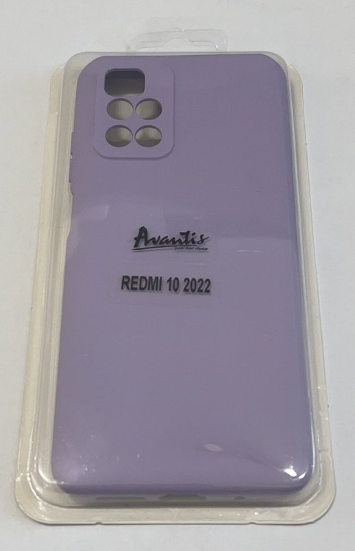 Avantis Full Silicone Case Xiaomi Redmi 10 Lilac