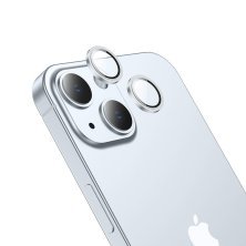 Скло для камери HOCO V13 APPLE iPhone 15 | iPhone 15 PLUS блакитний